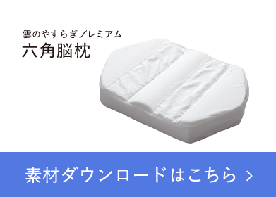 雲のやすらぎプレミアム六角脳枕